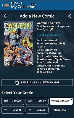 Buy Wolverine Issue #4 February 1989 • 7.99£