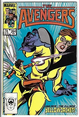 Buy Avengers #264 (1985) John Buscema Cover First Appearance Of Yellowjacket • 3.95£