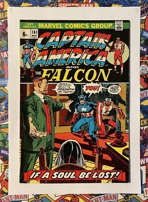 Buy CAPTAIN AMERICA #161 - MAY 1973 - 2nd PEGGY CARTER APPEARANCE! - VFN+ (8.5)  • 29.99£