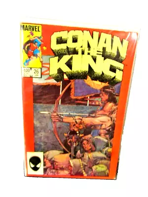 Buy Conan The King #26 1985 MARVEL BAGGED BOARDED • 6.31£