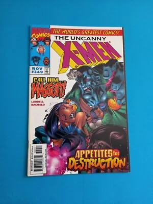 Buy Vintage Uncanny X-Men  Nov 97 #349 'Call Him Maggott' - Marvel Comics VGC • 5£