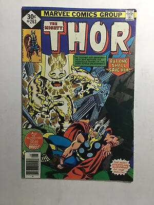 Buy Thor 263 Vg/Fn Very Good/Fine 5.0 Marvel Comics • 3.96£