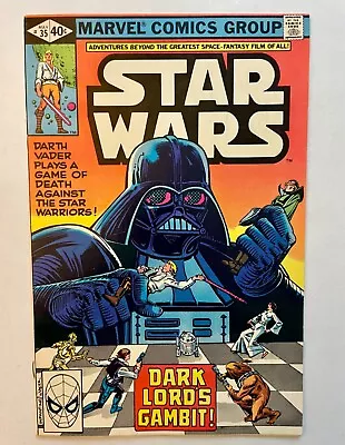 Buy Star Wars #35 1980 Marvel Comics Dark Lord's Gambit! 9.0 VF+/NM • 23.15£