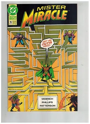 Buy Mister Miracle 15 Vs The Maze Of Danger!  VF 1990 DC Comic • 2.34£