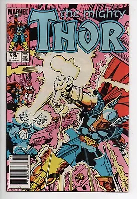 Buy The Mighty Thor 339 Marvel Comic Book 1983 Beta Ray 1st Appearance Stormbreaker • 15.98£