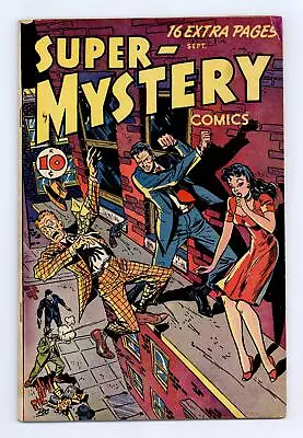 Buy Super Mystery Comics Vol. 7 #1 VG- 3.5 RESTORED 1948 • 182.70£