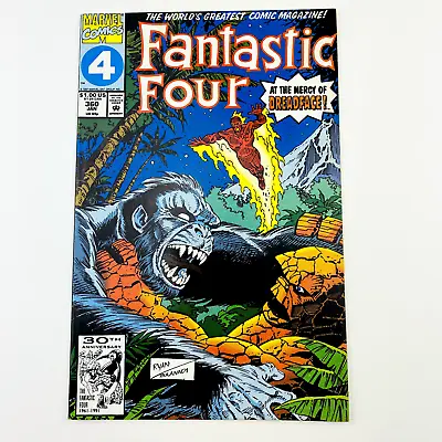 Buy The Fantastic Four Vol. 1 No. 360 Jan 1992 Marvel Comics Group Comic Book • 3.32£