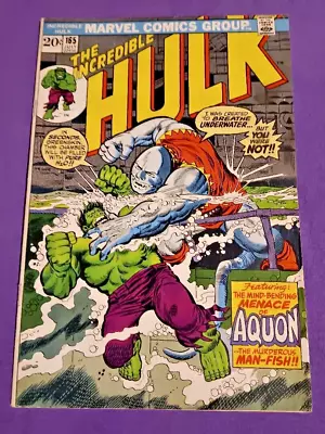 Buy Th Incredible HULK #165   1973 • 13.05£