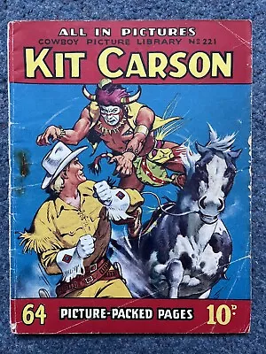 Buy Cowboy Picture Library Comic No. 221 Kit Carson • 6.47£
