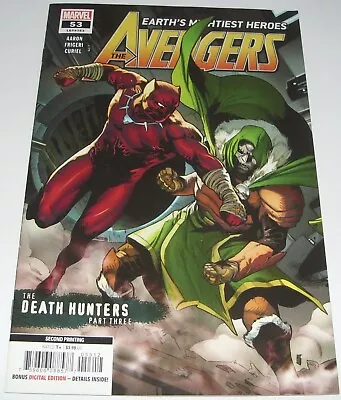 Buy AVENGERS No 53 Marvel Comic From May 2022 Limited Second Print Jason Aaron Namor • 3.99£