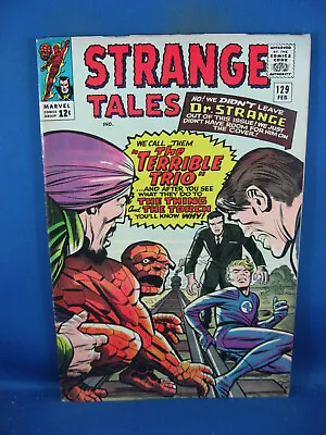 Buy Strange Tales 129  Vf+  Nick Fury 1965 Marvel • 120.64£