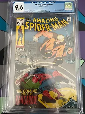 Buy Amazing Spider-Man #81 CGC 9.6 White  • 580£