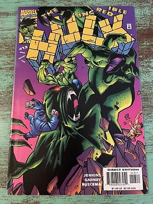 Buy Incredible Hulk #13  (2000) 1st Appearance Of Devil Hulk Ron Garney Cover VF+ • 3.21£