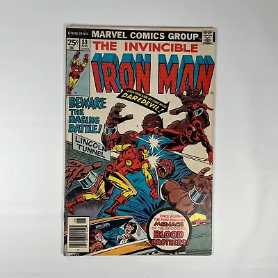 Buy Iron Man #89 - Bronze Age John Buscema Cover - Daredevil Appearance • 11.95£