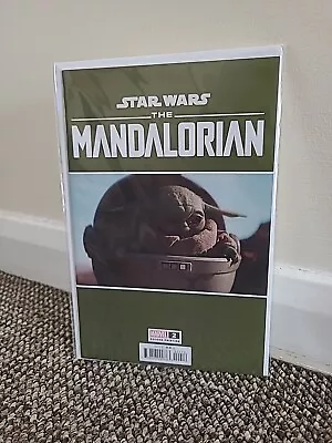 Buy Star Wars The Mandalorian #2 2nd Print Collectible Grogu Photo Variant Comic • 6.95£