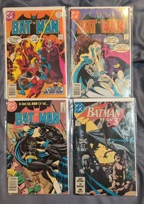 Buy Batman Comics 284, 285, 380, 436 1977 1985 1989 DC Comics Lot Of 4 Bags Boarded • 21.58£
