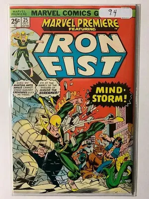 Buy Marvel Premiere (Iron Fist) #25 NM 9.4! 1st John Byrne Art! • 40.21£