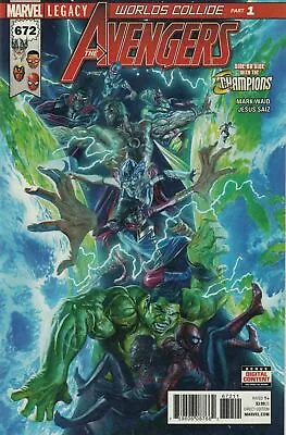 Buy Avengers #672 Main Cover 2017 New/Unread Marvel Comics • 1.99£