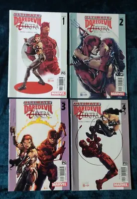 Buy Marvel Comics - Ultimate Daredevil And Elektra #1-4 (2003) • 8£