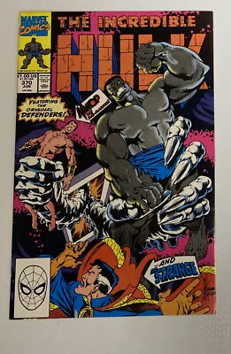 Buy The Incredible Hulk #370 (1990) 9.2 NM Marvel Key Issue Dr Strange Namor App • 2.37£