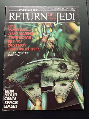 Buy Return Of The Jedi No 68 October 6th 1984, Star Wars Weekly UK Marvel Comic  • 6.99£