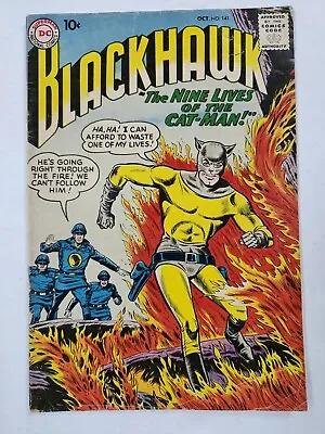 Buy Blackhawk #141, 1st Silver Age Cat-Man, VG- 3.5 OWW Pages • 27.59£