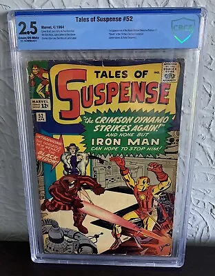 Buy Tales Of Suspense #52 Cbcs 2.5 Gd+ 1964 1st Appearance Of Black Widow Marvel • 279.79£