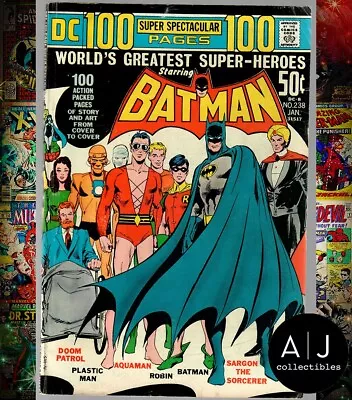 Buy Batman #238 Cover By Neal Adams 100 Page Spectacular (DC, 1972) VG/FN 5.0 • 22.63£