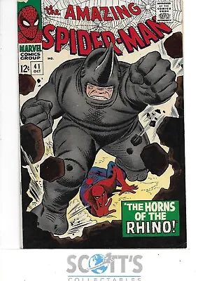 Buy Amazing Spider-man  #41  Fn  1st Rhino • 400£