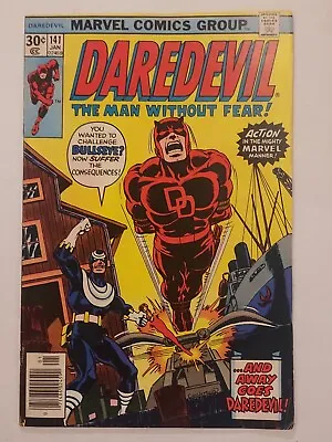 Buy Daredevil The Man Without Fear #141 (January 1977) Bullseye • 12.06£