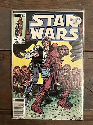 Buy Star Wars #91 - Marvel Comics - Han Solo And Chewbacca Cover • 19£