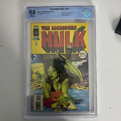 Buy Incredible Hulk #441 CBCS 9.8 1996 • 95.62£