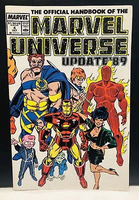 Buy OFFICIAL HANDBOOK OF THE MARVEL UNIVERSE UPDATE 89 #4 Comic , Marvel Comics Etc • 2.09£