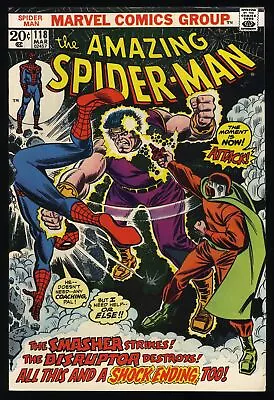 Buy Amazing Spider-Man #118 VF- 7.5 Death Of Smasher! Disruptor Appearance! • 34.38£