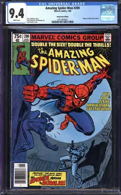 Buy Amazing Spider-man #200 Cgc 9.4 White Pages // Origin Of Spider-man 1980 • 71.96£