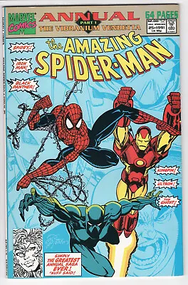 Buy AMAZING SPIDER-MAN ANNUAL #25 - 6.0 - WP - Venom - Ditko  Iron Man-Black Panther • 3.22£