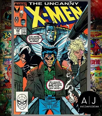 Buy Uncanny X-Men #245 Marvel 1989 NM- 9.2 • 6.36£