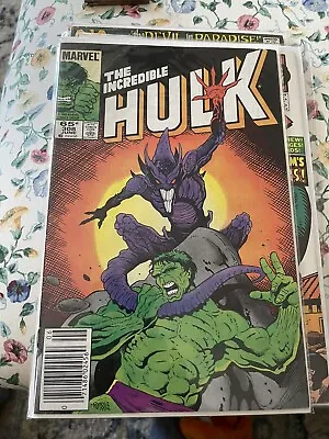 Buy The Incredible Hulk Issue 308 1985 Marvel Comicbook • 7.89£