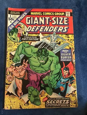 Buy Free P & P; Giant-Size Defenders #1, July 1974: Tony Isabella, Jim Starlin! (KG) • 15.99£