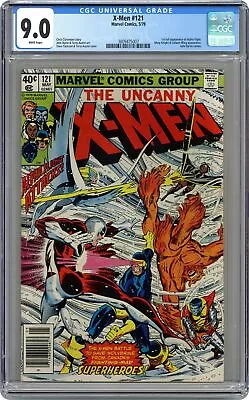 Buy Uncanny X-Men #121 CGC 9.0 1979 3809475007 1st Full App. Alpha Flight • 296.48£