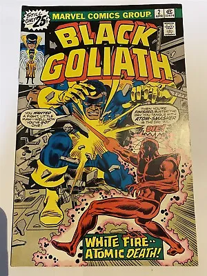 Buy BLACK GOLIATH #2 Claremont Marvel Comics 1976 VF Cents • 6.95£