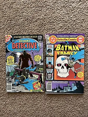 Buy Detective Comics #481-483 (1979) Batman Family & Batmans Det Com #480. 2 Comics! • 24.01£