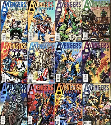 Buy Avengers Forever #1-12 1,2,3,4,5,6,7,8,9,10,11,12 Complete Set Origin Of Kang • 49.95£