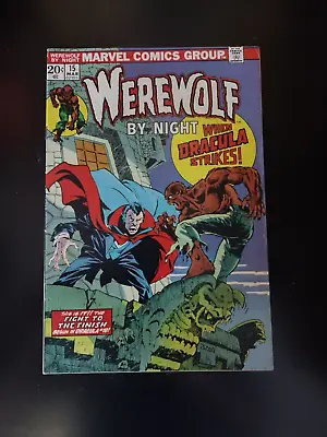 Buy Werewolf By Night #15 Comic First Dracula Appearance! Vintage Horror Rare • 50.94£