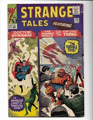 Buy Strange Tales 133 - Vg+ 4.5 - Human Torch - Thing - Dr. Strange (1965) • 31.66£