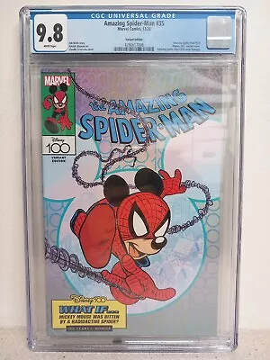 Buy Rare Amazing Spider-man #35 Sciarrone Disney Variant Cgc 9.8 🔥🔥 2023 • 35£