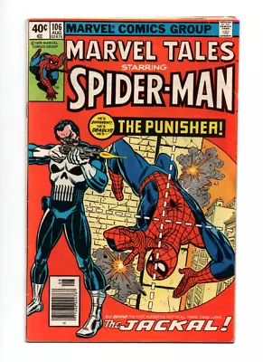 Buy Marvel Tales #106 Vg 4.0 (08/79) Reprints Amazing Spider-man #129 1st Punisher • 19.99£