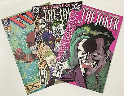 Buy Dc Universe Logo Variant 3 Book Lot Showcase 94 # 1 2 Joker The Flash 90 Vf 1994 • 31.57£