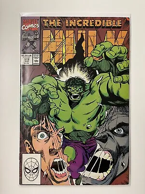 Buy The Incredible Hulk #372 Marvel Comics 1990 VF / NM + Bagged • 3.17£