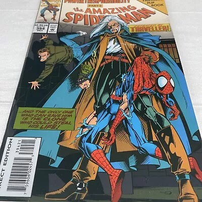 Buy Amazing Spider-Man #394 DIRECT (1994) Foil Bagley Flip Double Sided Mid Grade • 5.21£